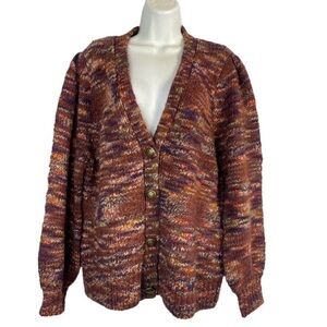 Veronica Beard Amosa Space Dyed Cardigan Size 2XL